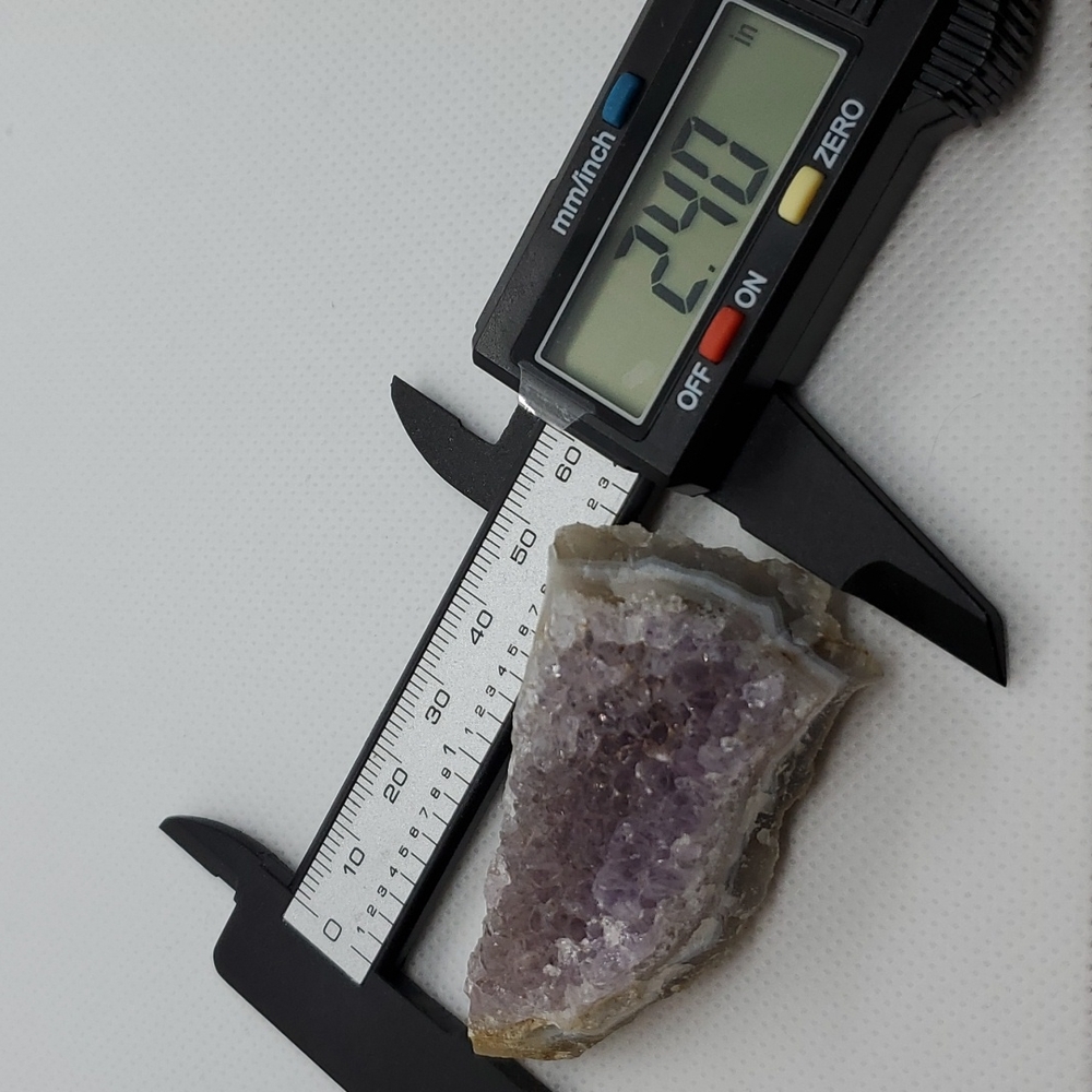 Amethyst Clusters Two Beautiful Pieces Dark & Light Colors #33 - Picture 7 of 16